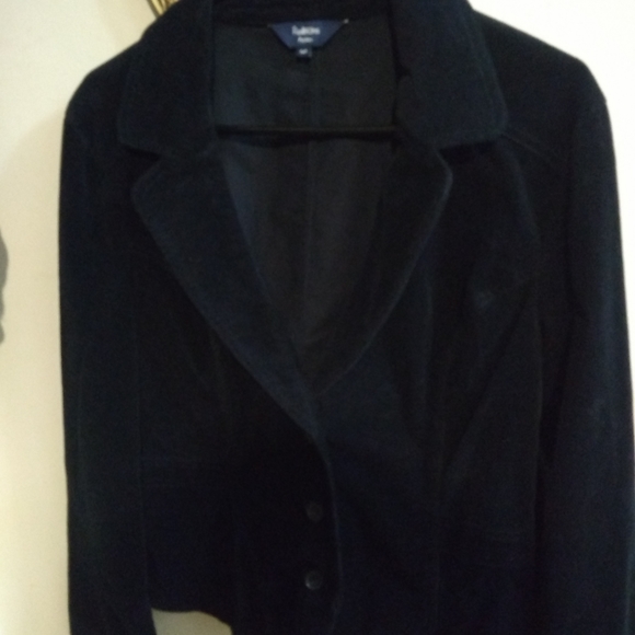 Reitmans Navy Blue Corduroy Blazer - Picture 3 of 4